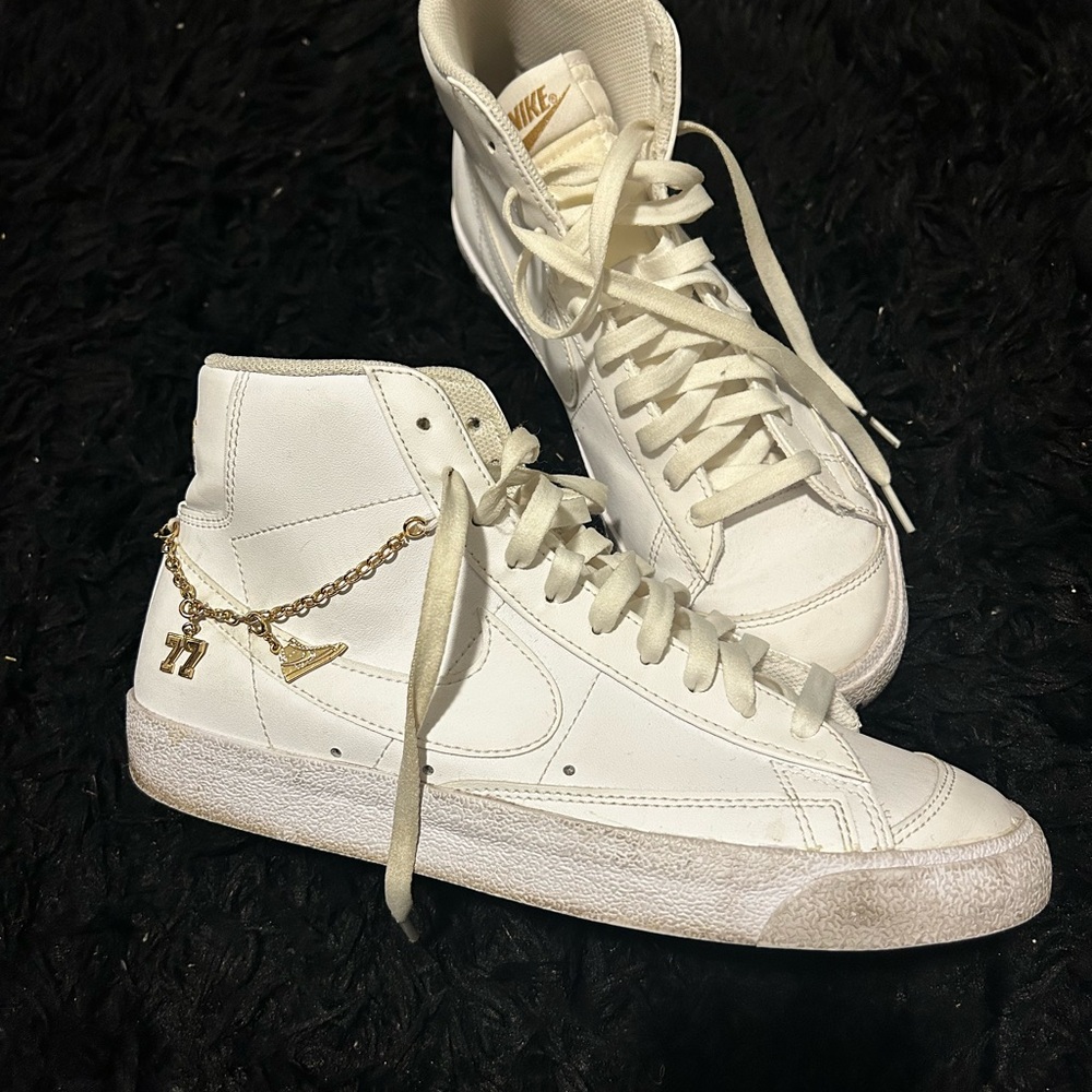 Nike Women's White High-Top Sneakers